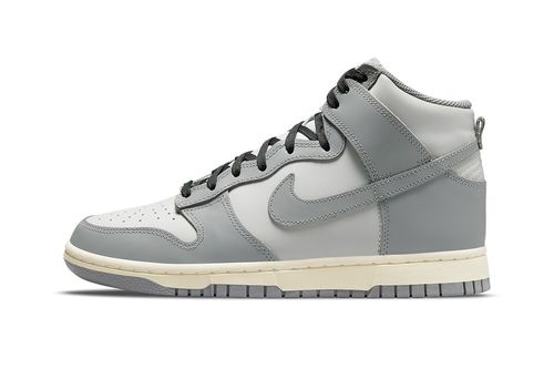 Nike Dunk High 最新配色 Grey 率先曝光